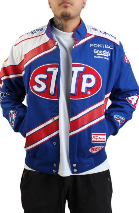Richard Petty STP Racing Jacket  Royal Blue/White