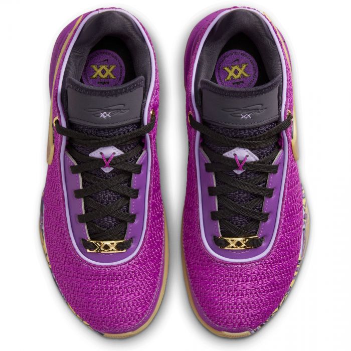 (GS) LeBron 20 SE Vivid Purple/Metallic Gold-Black