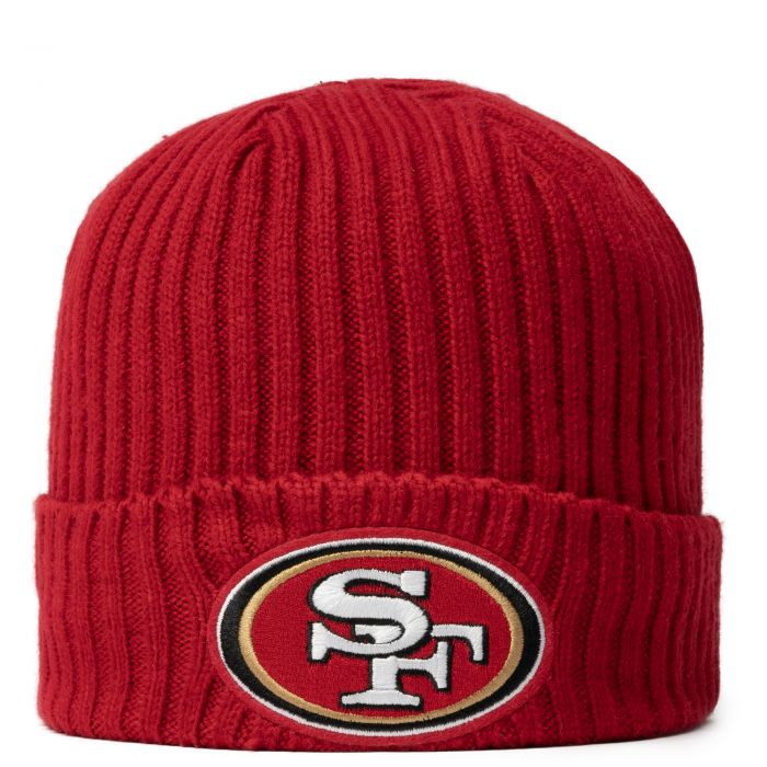 San Francisco 49ers Script Beanie Red