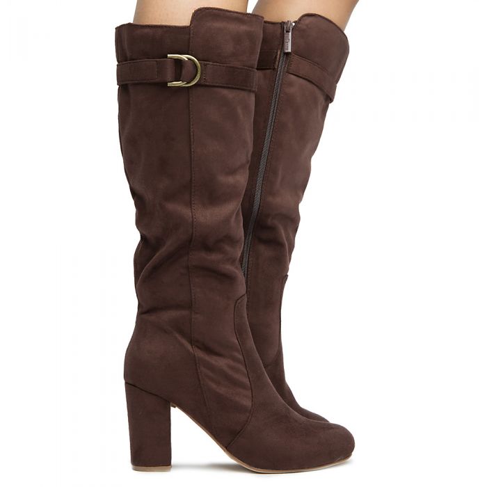 Women's Dinara-1 High Heel Boot Brown