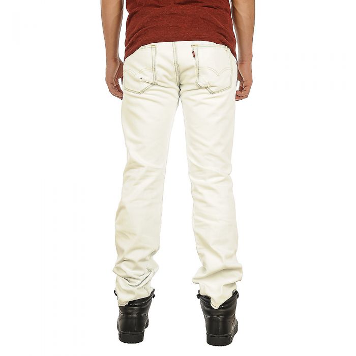 white 501 jeans