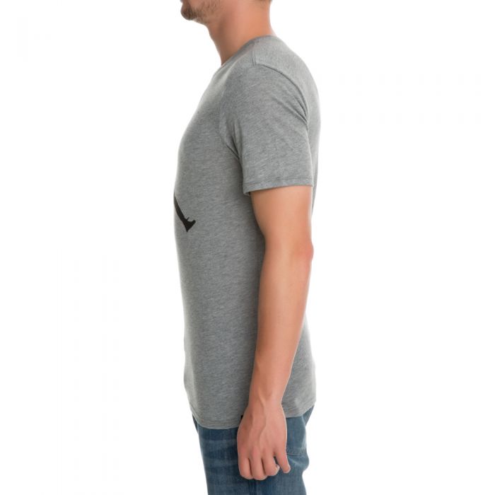 JORDAN ICONIC JUMPMAN LOGO T-SHIRT CARBON HEATHER/BLACK