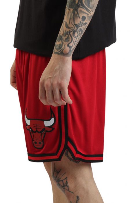 NBA Chicago Bulls Overtime Mesh Shorts Red