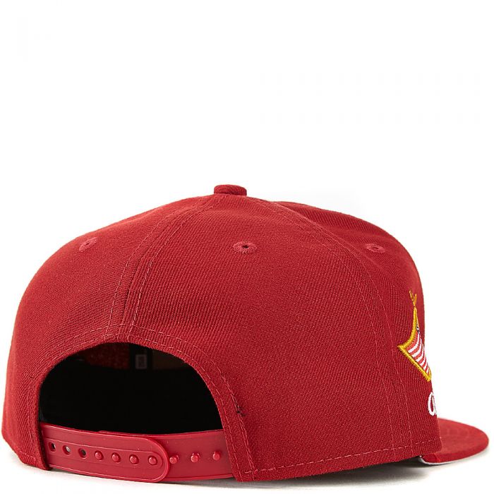 Arizona Diamondbacks Snapback Hat DARK RED/GREY