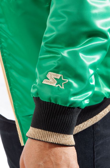 Los Angeles Dodgers Black History Month Jacket Red/Black/Green/Gold