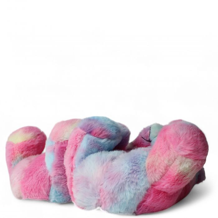 Plush-01 Bear Fuzzy Slippers Multi color