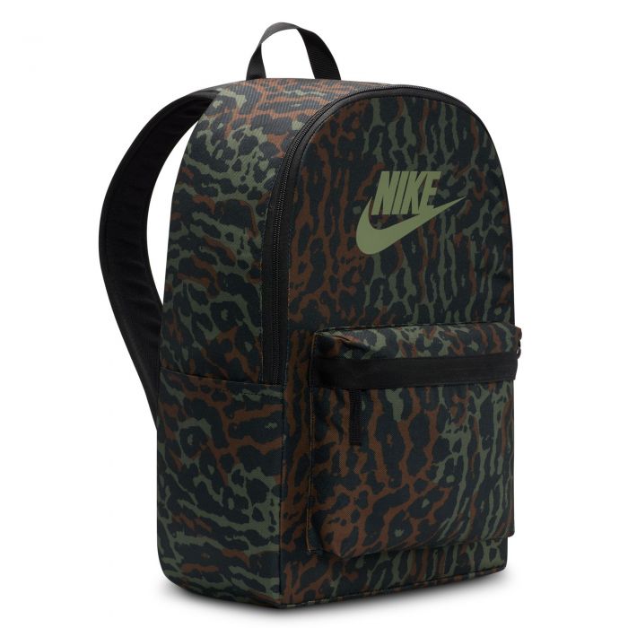 Black and green nike backpack top