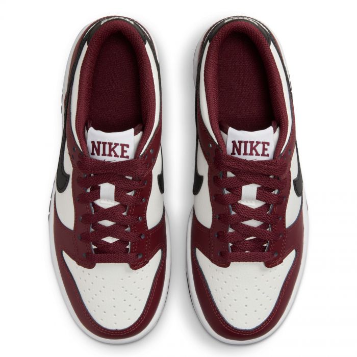 Grade School Dunk Low Dark Team Red/Black-Summit White-White