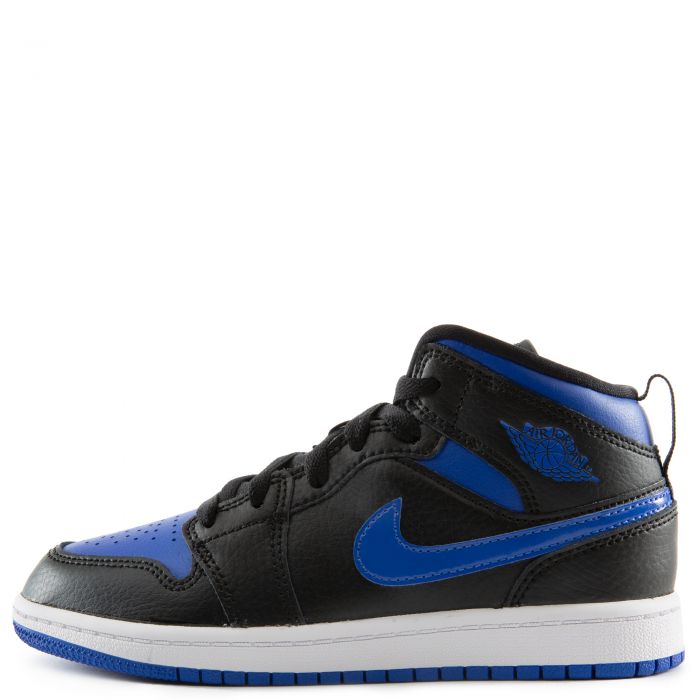 aj 1 mid black hyper royal