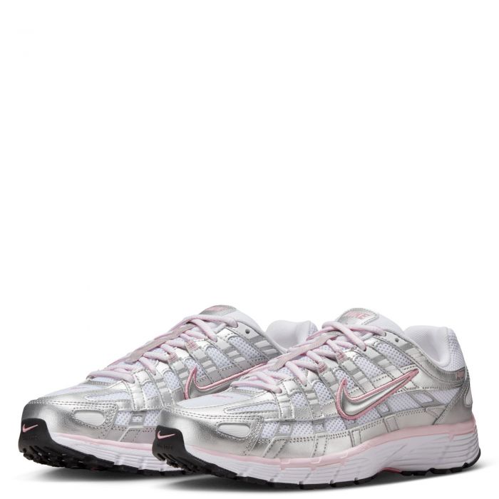  P-6000 White/Metallic Silver-Elemental Pink