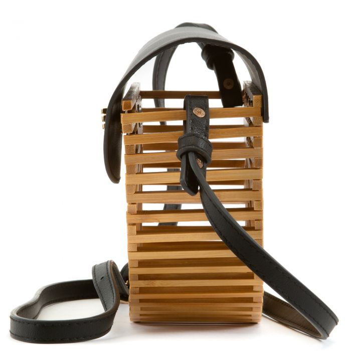 Bamboo Clutch Black