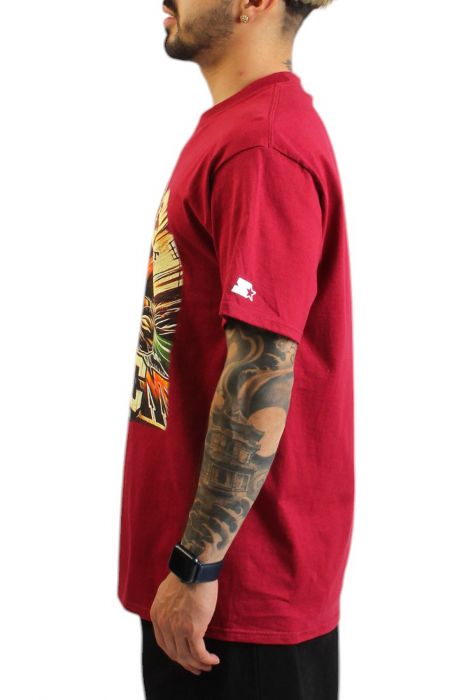 USC Trojans Fight on T-shirt  MAR/GOLD/BLK