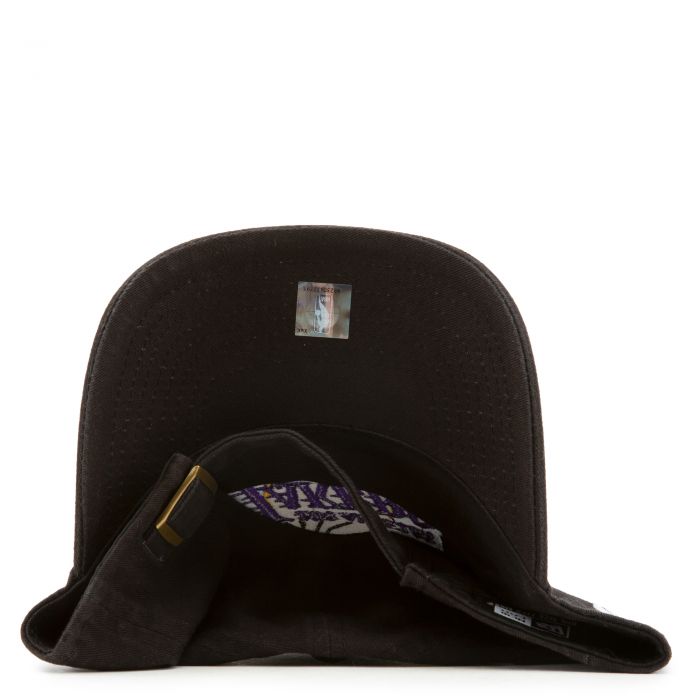 Los Angeles Lakers Dad Hat Black