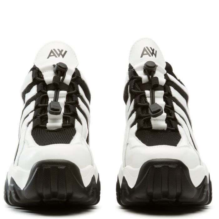 Blackberry-02 Platform Sneakers White/Black