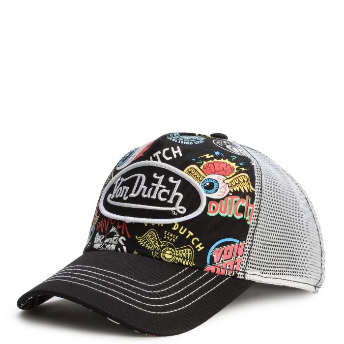 Von Dutch Trucker Hat Black