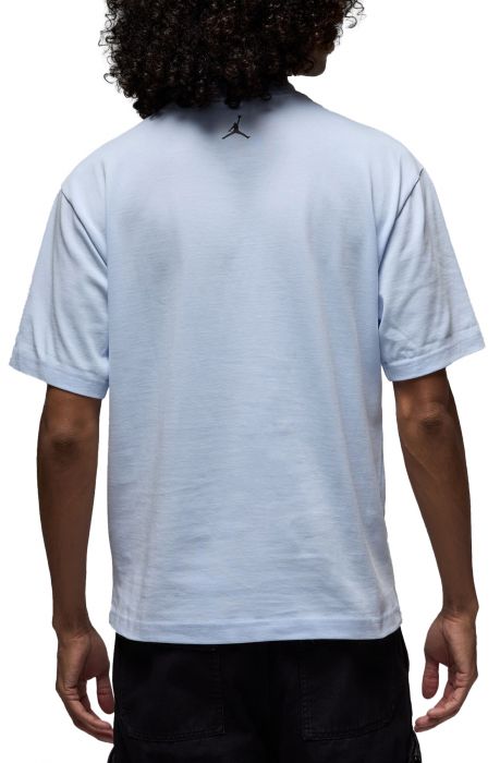 Sneaker Patch T-Shirt HYDROGEN BLUE/BLACK