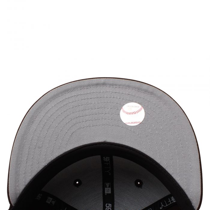 MLB San Diego Padres 59Fifty Fitted Hat  Brown/Yellow
