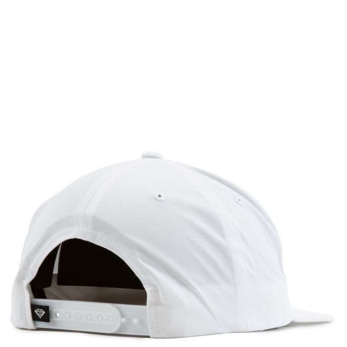 American Muscle Snapback Hat White