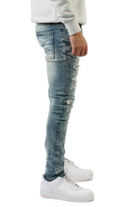 Gail Lightning Wash Jeans Clyde Blue