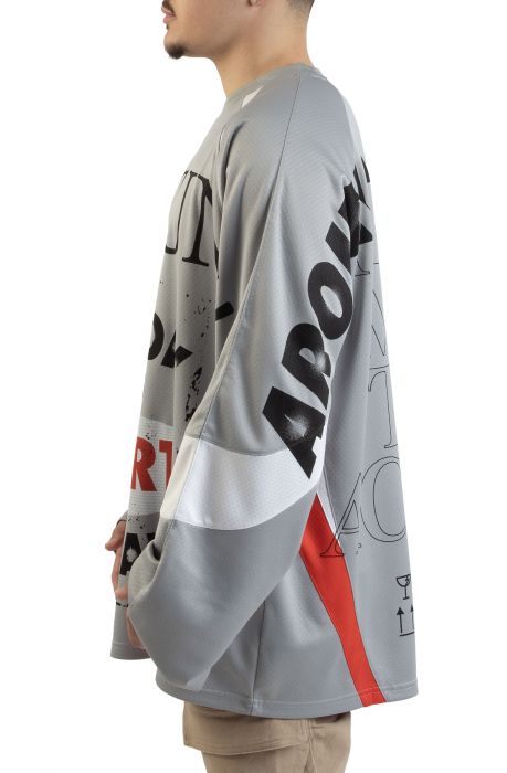 Nine To Five Longsleeve Jersey Gray Echo