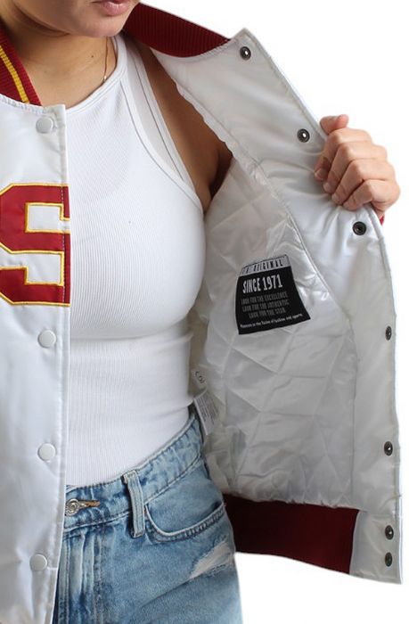 Women's USC Satin Jacket 