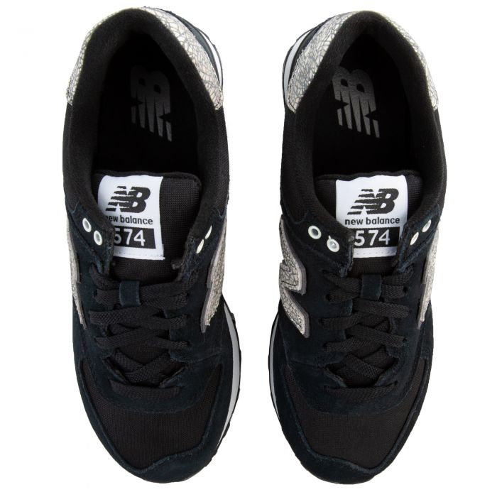 Women's 574 Shattered Pearl Sneaker Black/Magnet