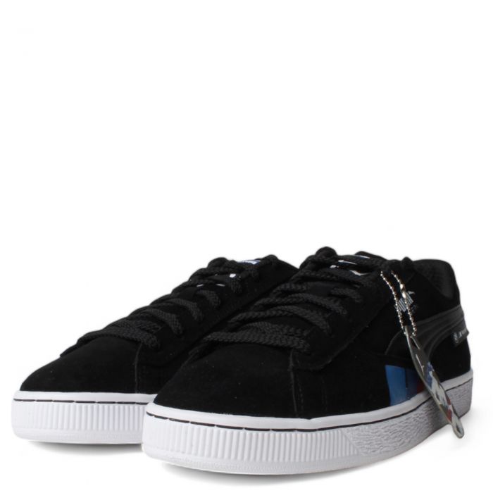 BWW M Motorsport Suede Sneakers Black/White