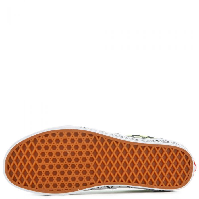 Era Checkerboard Black/Sharp Green