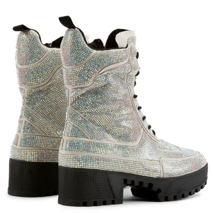 hologram combat boots