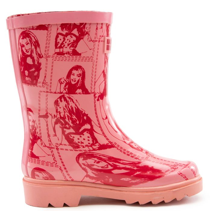 (PS) Hannah Montana Rain Boot Pink/Red