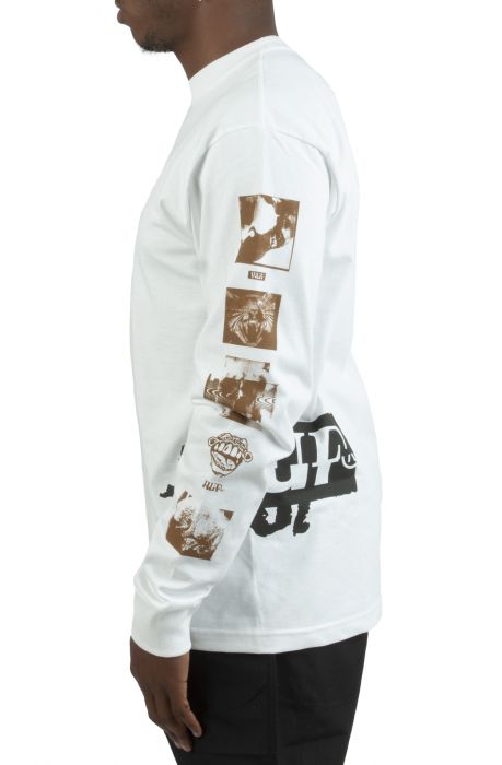 Outer Limits Long Sleeve Tee White