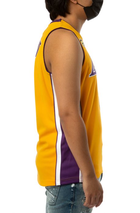 Los Angeles Lakers Kobe Bryant 2000-01 Authentic Jersey Light Gold/Purple