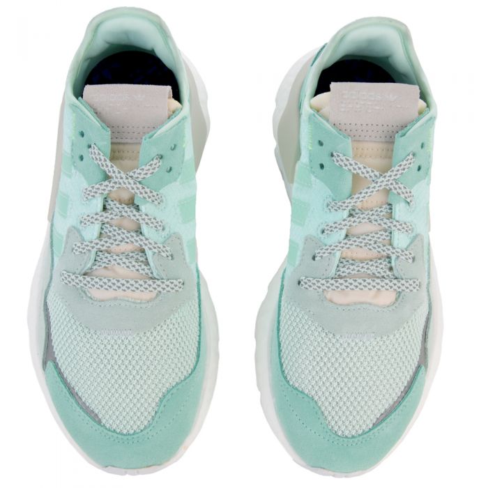 adidas nite jogger white ice mint