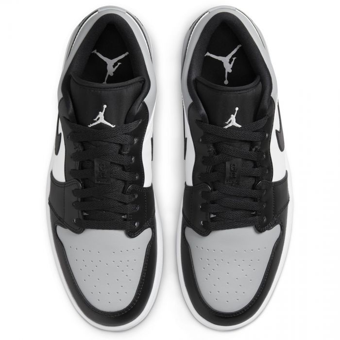 Air Jordan 1 Low Grey Fog/Roma Green-Total Orange