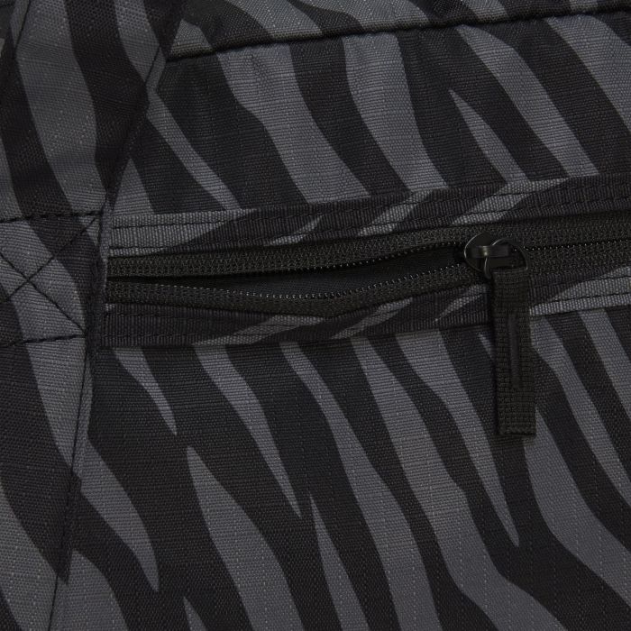 Gym Club Printed Training Duffel Bag Black/Fireberry