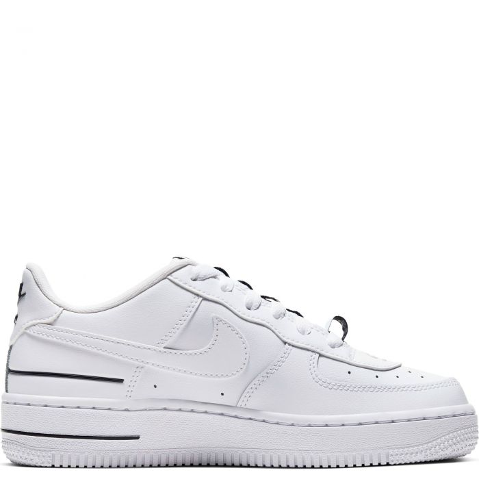 (GS) Air Force 1 LV8 3 White/White-Black