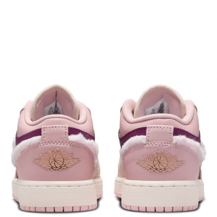 AIR JORDAN 1 LOW SE (GS) LEGEND LT BROWN/PINK FOAM -PINK OXFORD