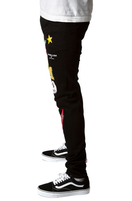 Devin Jeans Jet Black