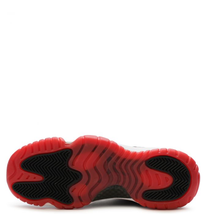 Grade-School Air Jordan 11 Retro Low Black/Varsity Red-White