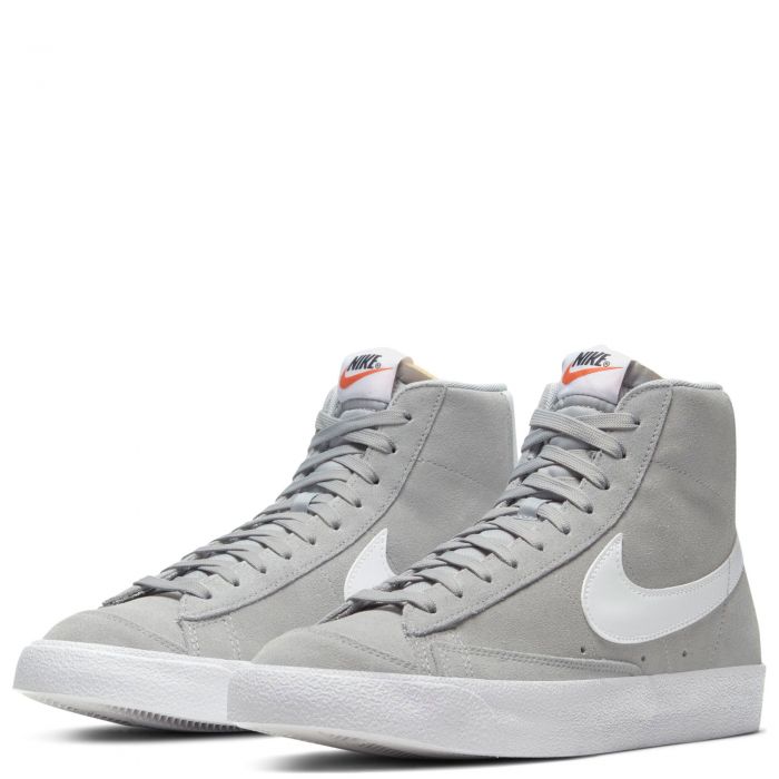 Blazer Mid '77 Suede Lt Smoke Grey/White-White-Black
