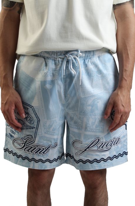 Saint Lucia Short Blue
