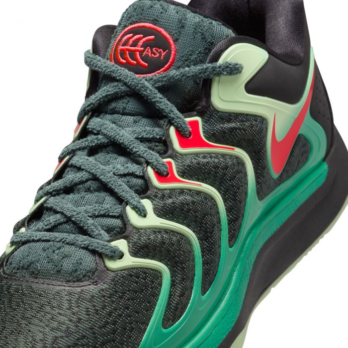 Kevin Durant KD17 Black/Bright Crimson-Vintage Green