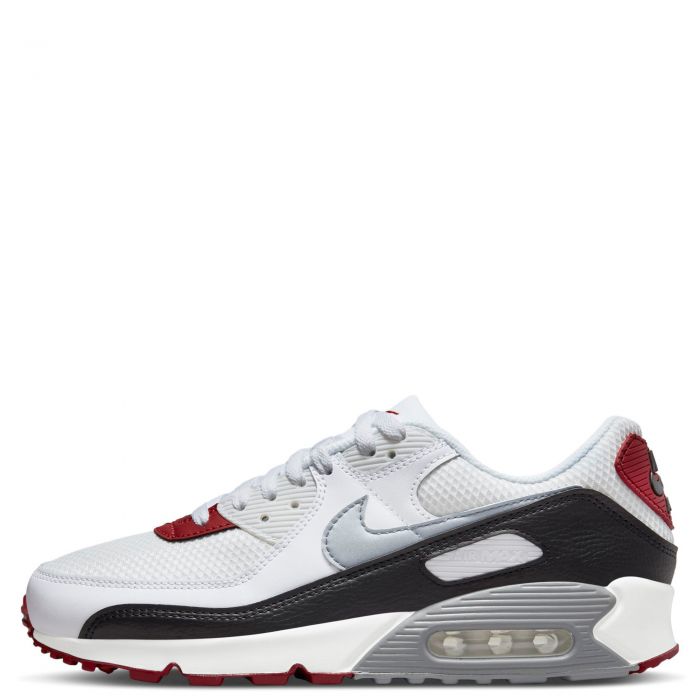 Air Max 90 Photon Dust/Particle Grey-Varsity Red