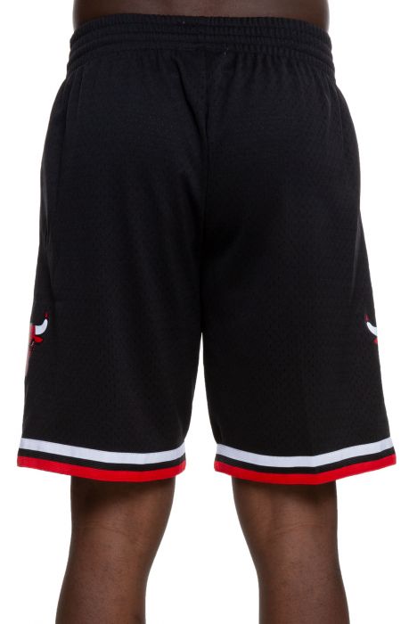 MITCHELL AND NESS Chicago Bulls Swingman Shorts SMSHAC18023-CBUBLCK97 ...