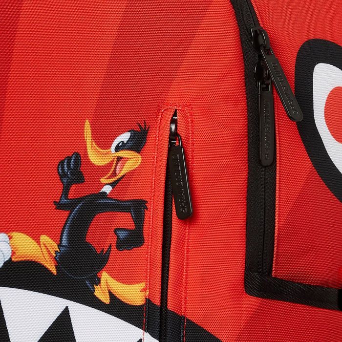 Looney Tunes Shark Run Backpack  Red