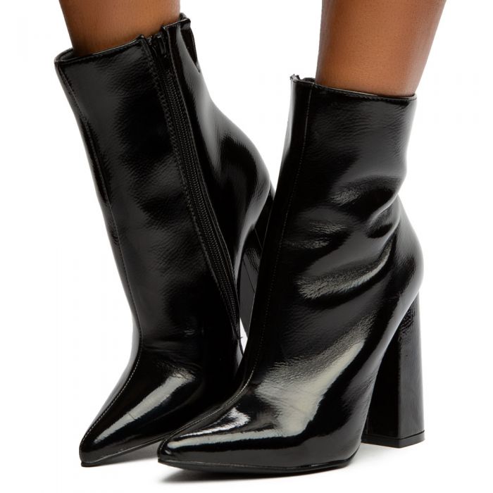 yaakovah pointy toe booties
