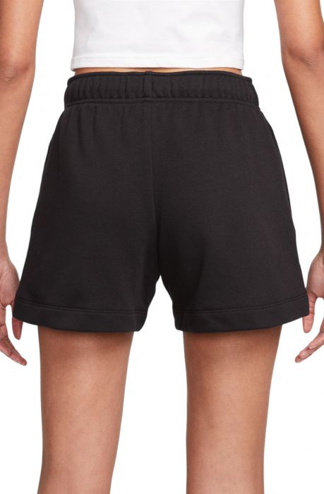 Nike Sportswear Club Fleece Mid-Rise Shorts Black/White