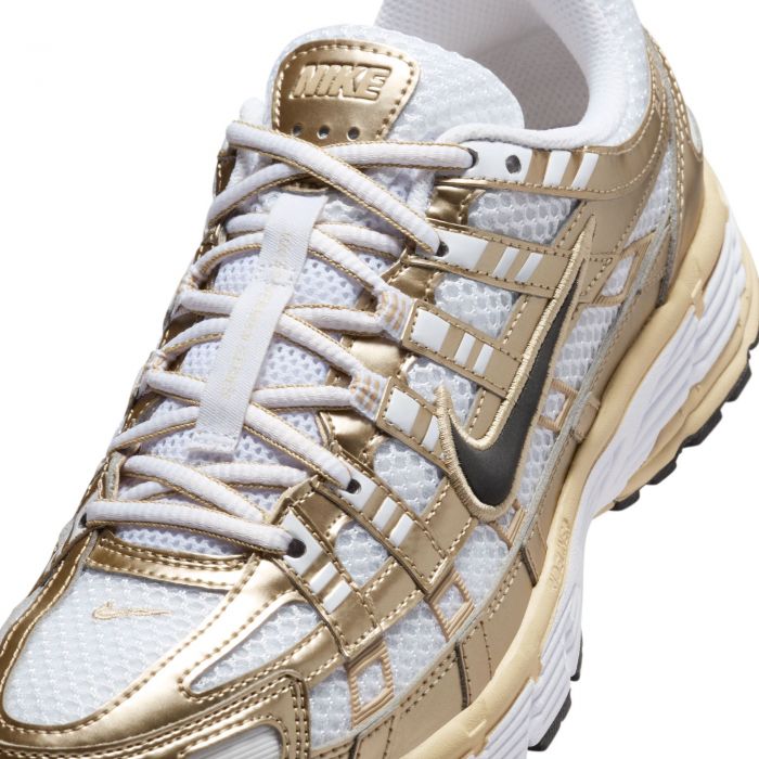 Women's P-6000 Gold White/Black-Grain-Mtlc Gold Grain