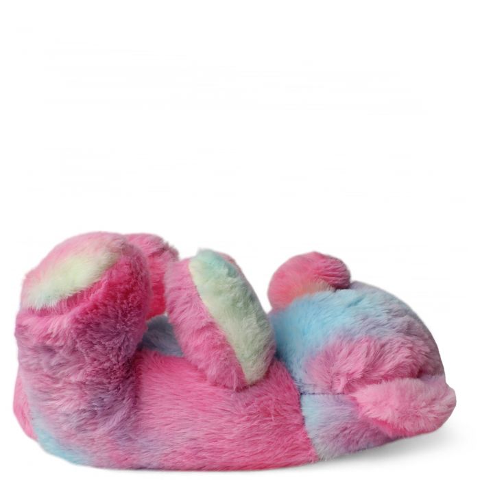 Plush-01 Bear Fuzzy Slippers Multi color