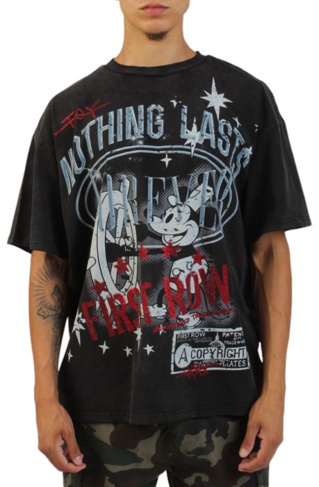 The End Graphic T-Shirt  Black